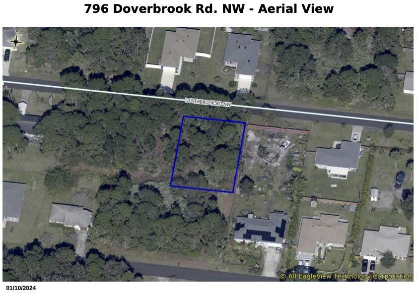 796 DOVERBROOK RD NW, PALM BAY, FL 32907, photo 1